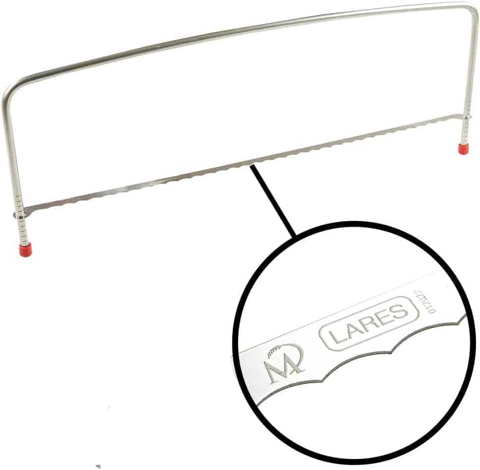 Marcel Paa - Tortenschneider 40 cm, Tortenbodenschneider oder Kuchenschneider, höhenverstellbare Tor