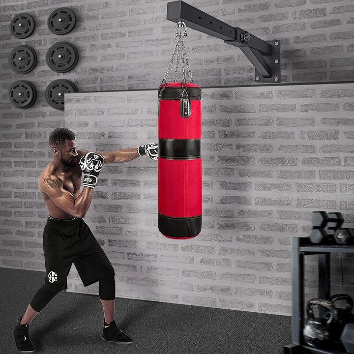 BeneLabel Punch Bag Wall Bracket Heavy Duty Home Gym Indoor Outdoor Längenverstellung: 17–25 cm, Län