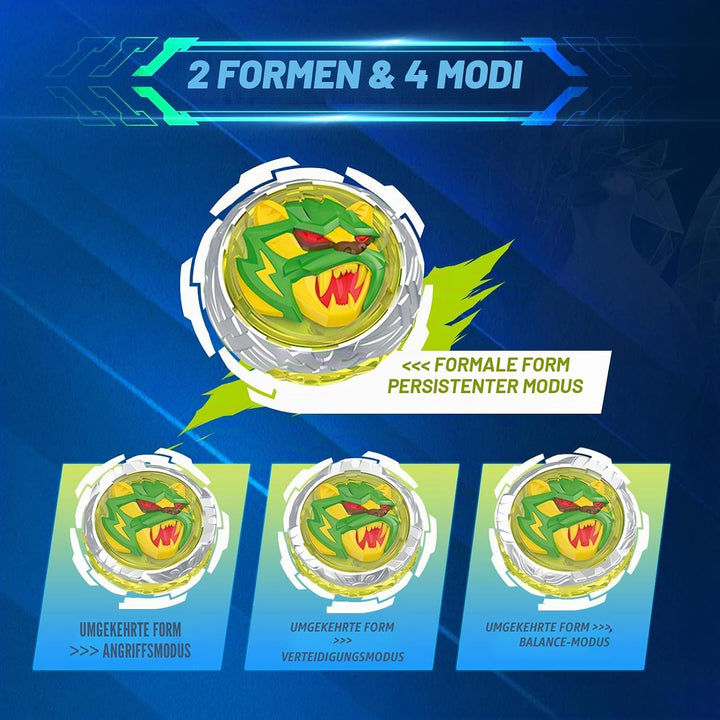 INFINITY NADO Kreisel für Kinder Metall Spielzeug Jungen, Battle Tops Kreisel Launcher Spielzeug, Sp