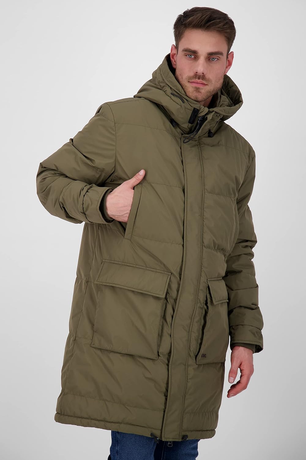 ALIFE and Kickin BlakeAK A Coat – Herren Winterjacke Parka – Warm & Winddicht – Robuster Wintermante