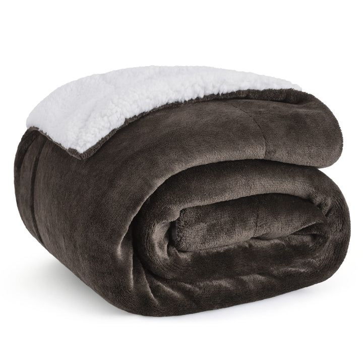 BEDSURE Kuscheldecke - Warm Sherpa Wolldecke & Sofadecke, Flauschig Sofaüberwurf Decke, Dicke Couchd