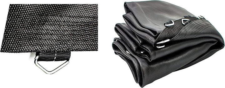 Izzy Sprungtuch 366cm Sprungmatte 72 Ösen - Trampolin - Innenmasse 325 cm, geeignet für 135 bis 138