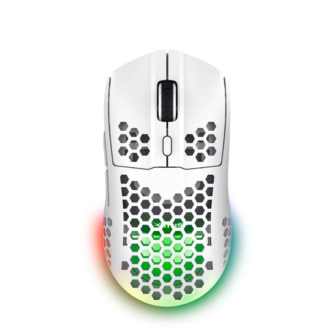 Trust Gaming GXT 929 Helox Kabellose Gaming Maus, Ultraleichte Maus 75g, 80h Dauerbetrieb, 2,4-GHz-M