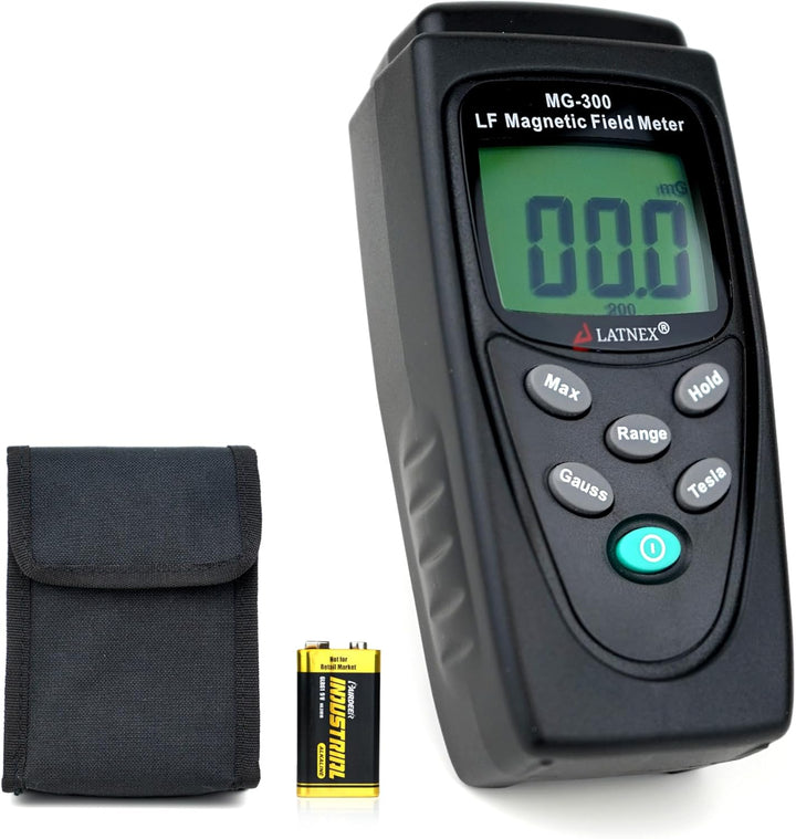 LATNEX MG-300 LF Magnetfeldmessgerät, misst EMF von Hochleistungsübertragungsleitungen, Geräten und