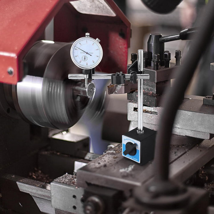 Magnetstativ Messstativ für Messuhr, Einstellbare Magnetischer Messstativ Magnet-Messstativ mit Mess