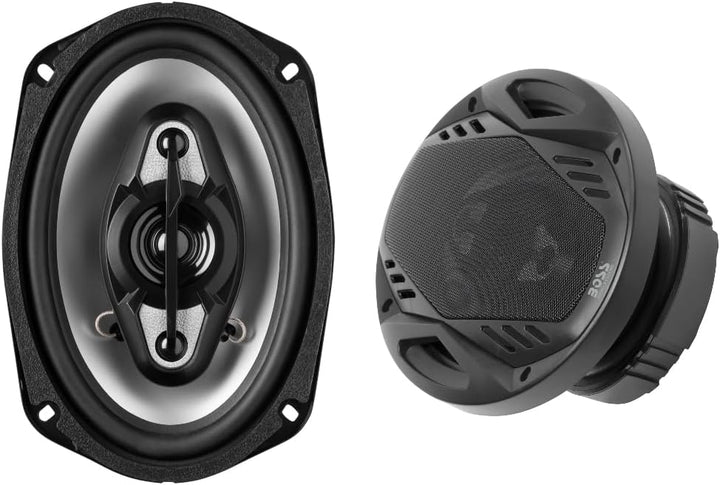 Set FÜR BOSS Audio Systems NX694 2 Koaxiallautsprecher 6 x 9 4-Wege, 15,2 x 22,9 cm, 400 Watt rms, 8