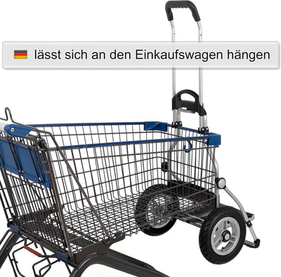 Andersen Shopper Royal Alu klappbar mit Luftreifen Ø 25 cm und 41 Liter Tasche 360° Mole2 360° Mole