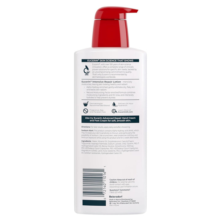 Eucerin Lotion, Intensive Repair, Rich Very Dry Skin, 16,9 Unze Flasche by Eucerin