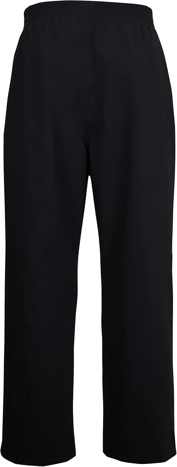 Killtec Herren Regenhose mit Bein-Reissverschluss, packbar Kos 19 Mn Pnts M Schwarz, M Schwarz
