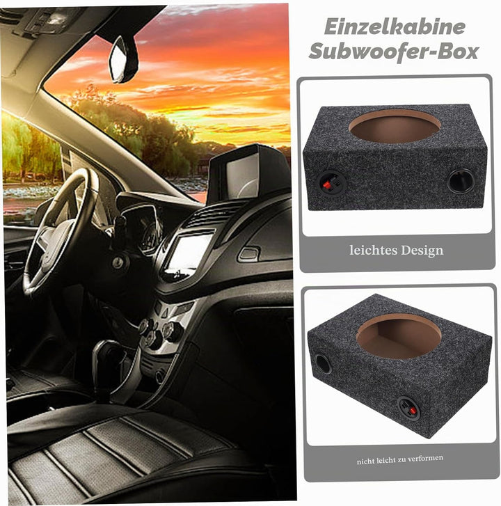 Subwoofer-gehäuse Aus Holz Für Auto-Audio Leere Lautsprecherboxen Für DIY-subwoofer-gehäuse Unterver