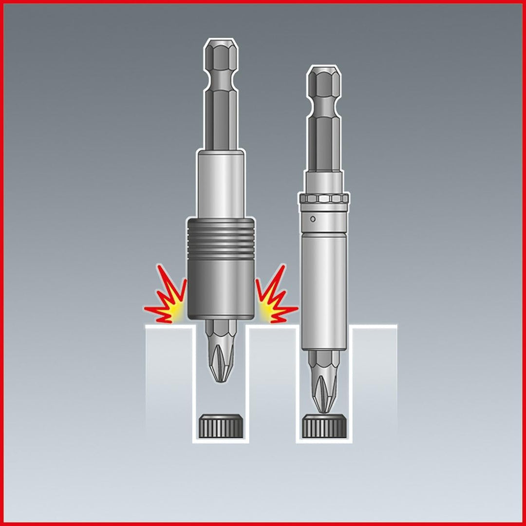 KS Tools 918.3010 1/4" TORSIONpower Bit-Box, 32-teilig, Bitbox für Handbetätigung und Elektroschraub