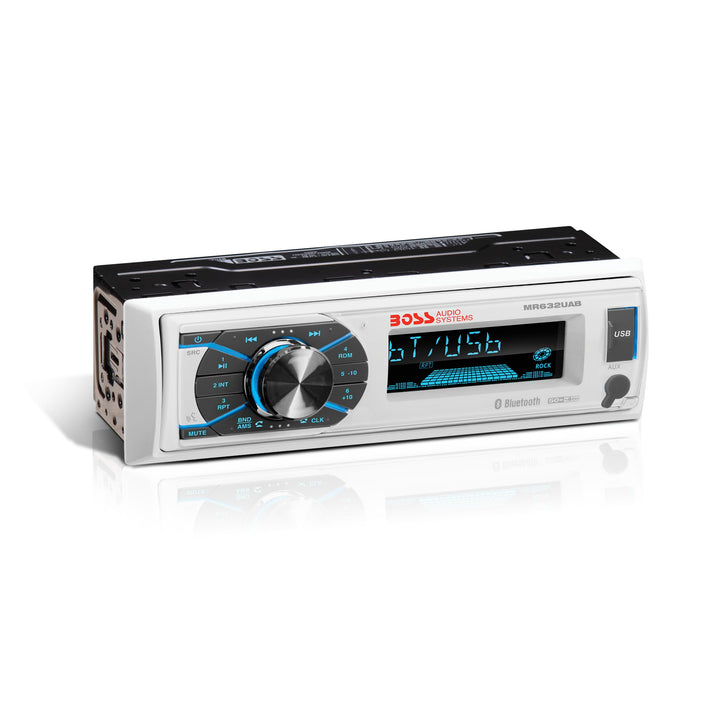 BOSS Audio Systems mr632uab 200 W Bluetooth weiss Empfangsgerät für digitale Instrumente, Empfangsge