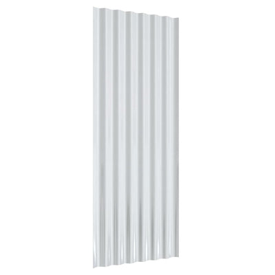 Yolola Trapezblech 12 x Dachbleche Trapezblech Trapezbleche Profilblech Wellblechdach 100 x 36 cm Tr