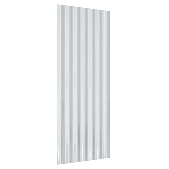Yolola Trapezblech 12 x Dachbleche Trapezblech Trapezbleche Profilblech Wellblechdach 100 x 36 cm Tr