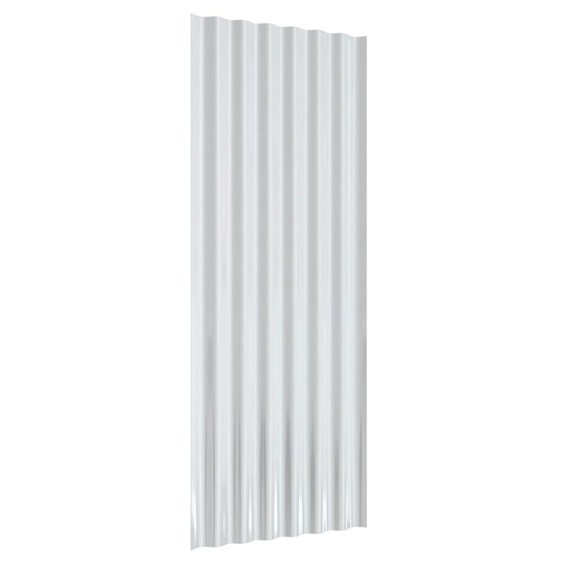 Yolola Trapezblech 12 x Dachbleche Trapezblech Trapezbleche Profilblech Wellblechdach 100 x 36 cm Tr