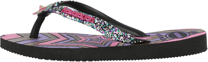 Havaianas Kids Slim Glitter TRENDY Black 27/28