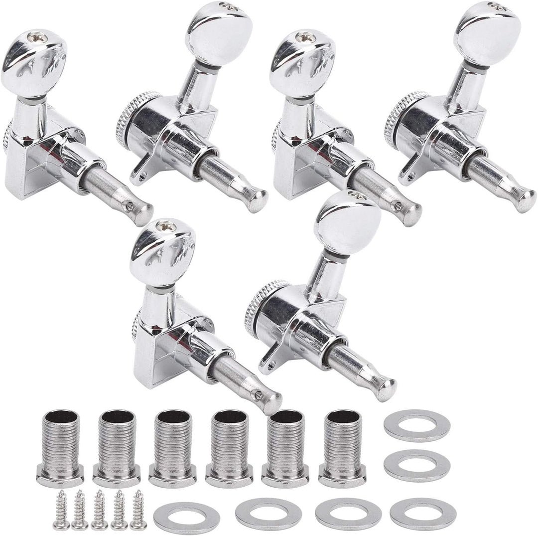 Semiclosed Saiten-Stimmwirbel,String Tuning Pegs Electric Guitar Locking Tuner Keys Guitar Accessory
