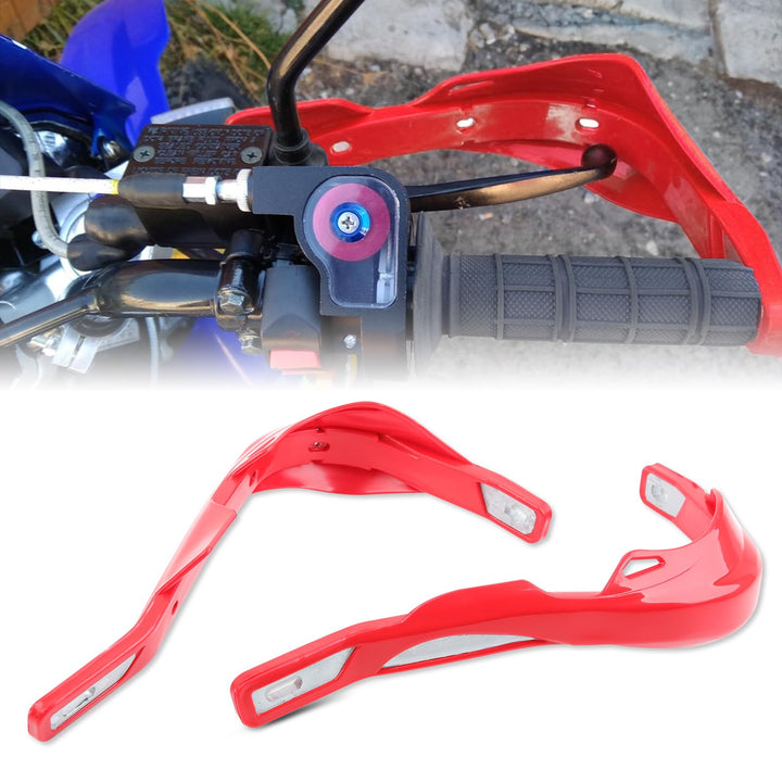 DREAMIZER Handprotektoren Motorrad Aluminium 22mm und 28mm, Handprotektoren für Offroad ATV Dirt Pit