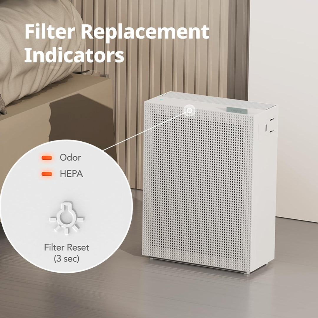 Coway Airmega 150 Luftreiniger Ersatzfilter-Set, True HEPA, Aktivkohlefilter, Schwarz, 3 Piece, 2 Fi