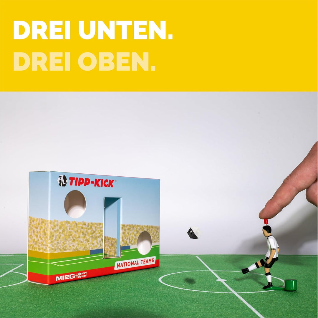 TIPP-KICK Brasilien-Box I Original Set Brasilien-Star-Kicker & Brasilien-Soundchip in der Torwandbox