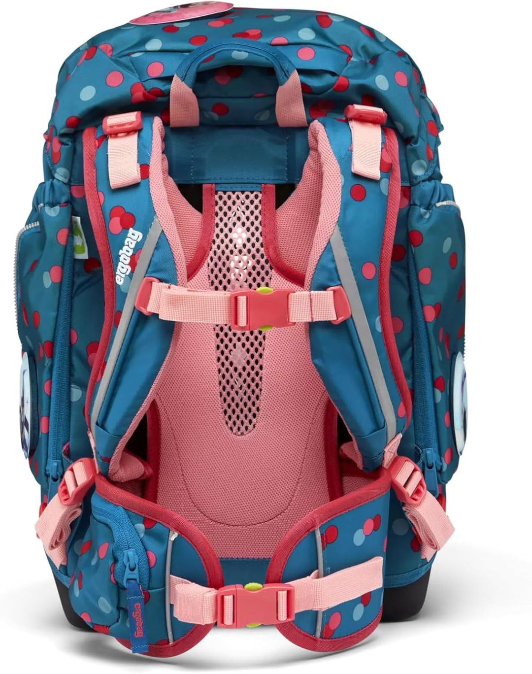 ergobag Pack Set ergonomischer Schulrucksack flexibel 6-teilig Set 1. Klasse Grundschule für Mädchen