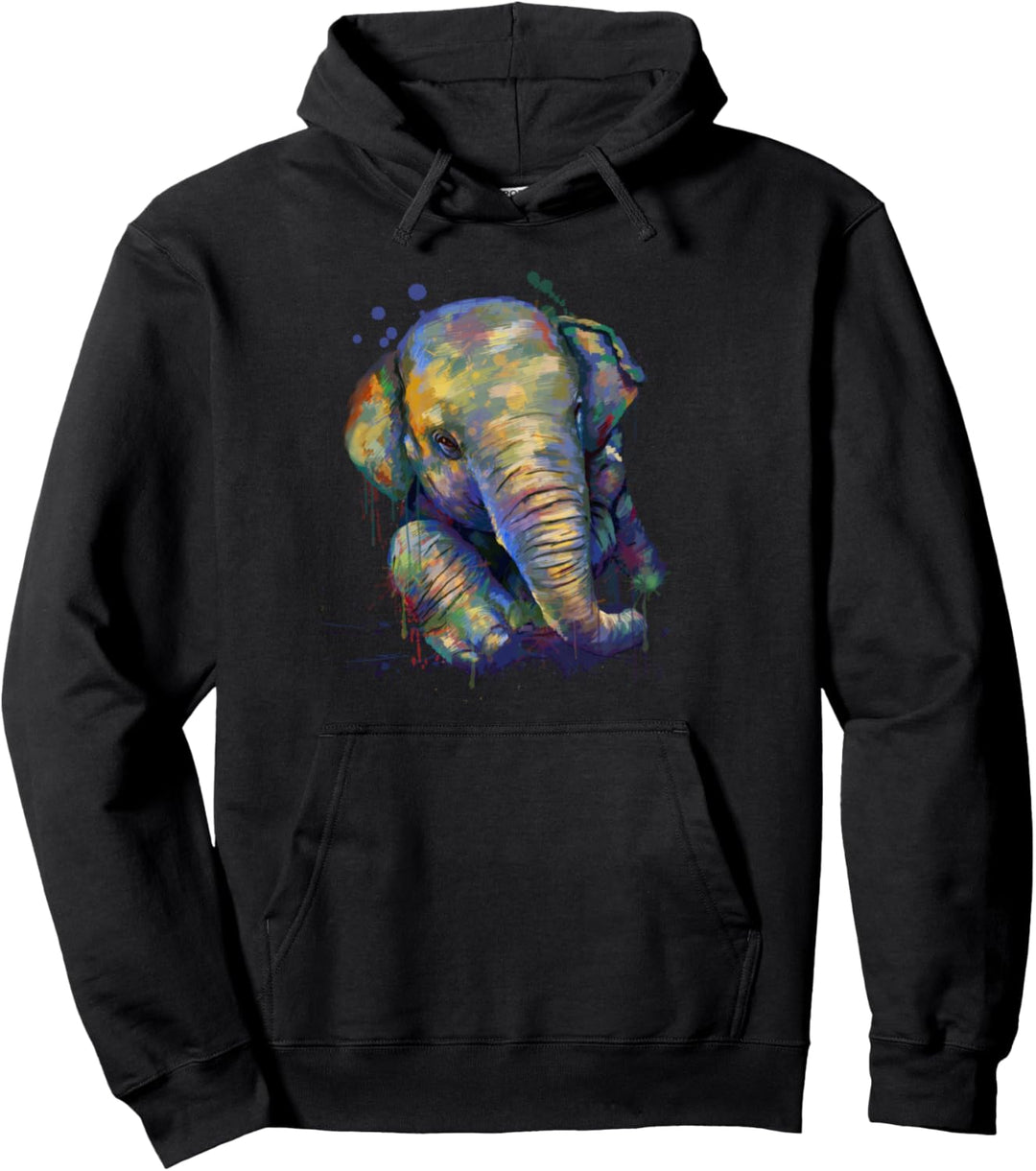 Elefant Geschenk Pullover Hoodie