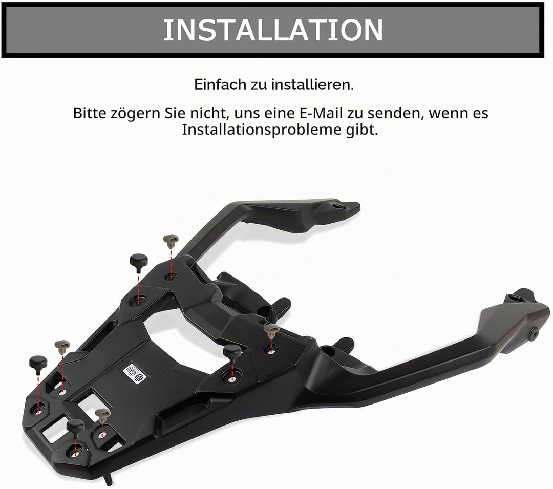 Gepäckträger Hinten,PSLER Motorrad-hinterer Gepäckbrücke, Motorradzubehör für X-ADV 750 Forza 750 CN