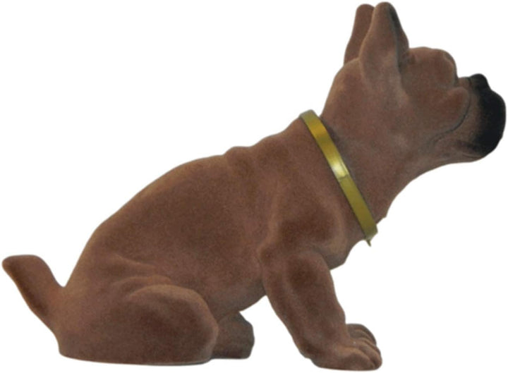 RAKSO Wackel Figur Hund Boxer Wackelfigur H 20 cm gross Dekofigur mit Wackelkopf