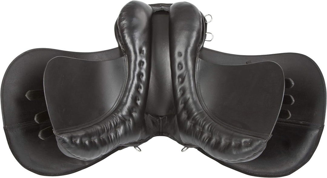 Kerbl 32196 Sattelset Pony inklusiv Gurt, Decke, Steigbügel, -riemen, schwarz Schwarz Pony: 16,0 Zol