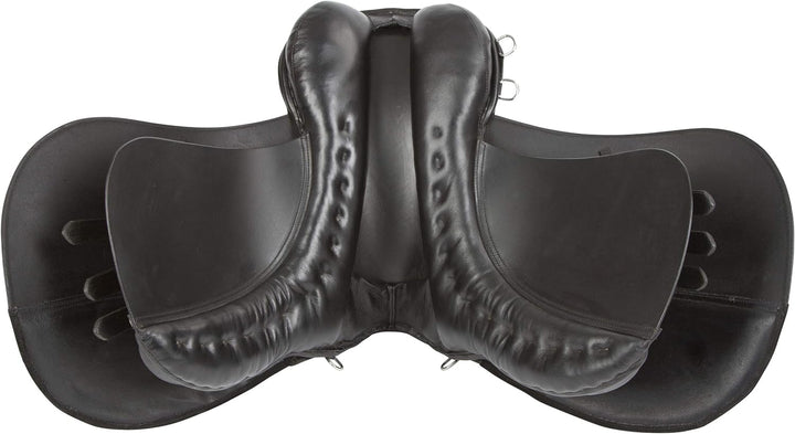 Kerbl 32196 Sattelset Pony inklusiv Gurt, Decke, Steigbügel, -riemen, schwarz Schwarz Pony: 16,0 Zol