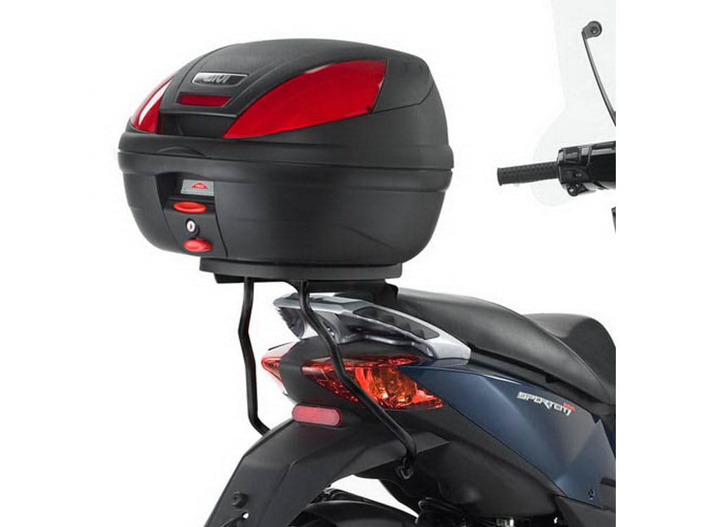 Givi SR78 Topcase-Träger für Monolock Koffer, Schwarz, Grösse 40