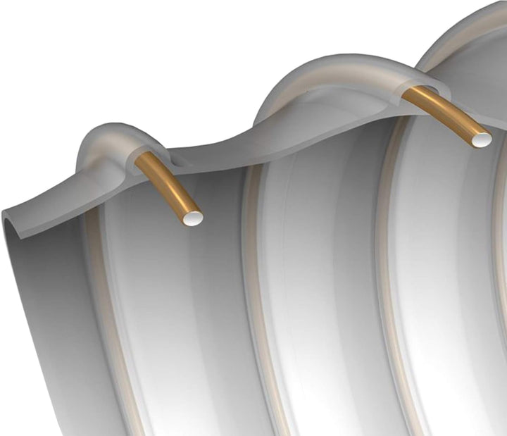 Norres Absaugschlauch Absauganlage Spiralschlauch Spänenschlauch Holz schwer entflammbar Flexschlauc