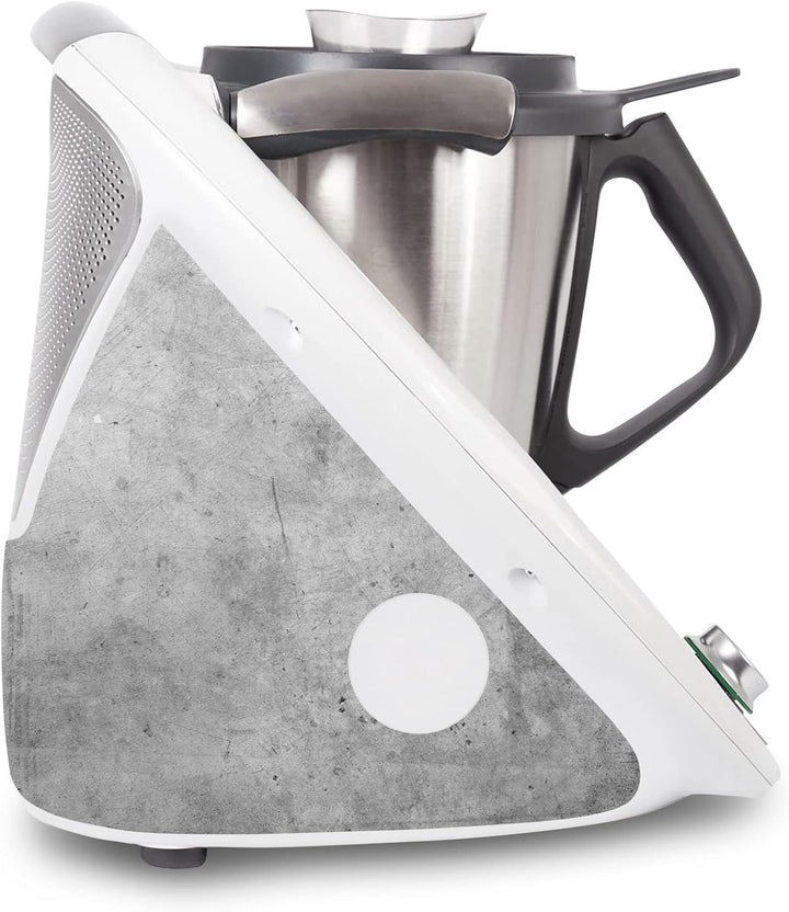 Deko Schutz Aufkleber kompatibel mit Küchenmaschine Thermomix TM5 Design Sticker Klebefolie Zubehör