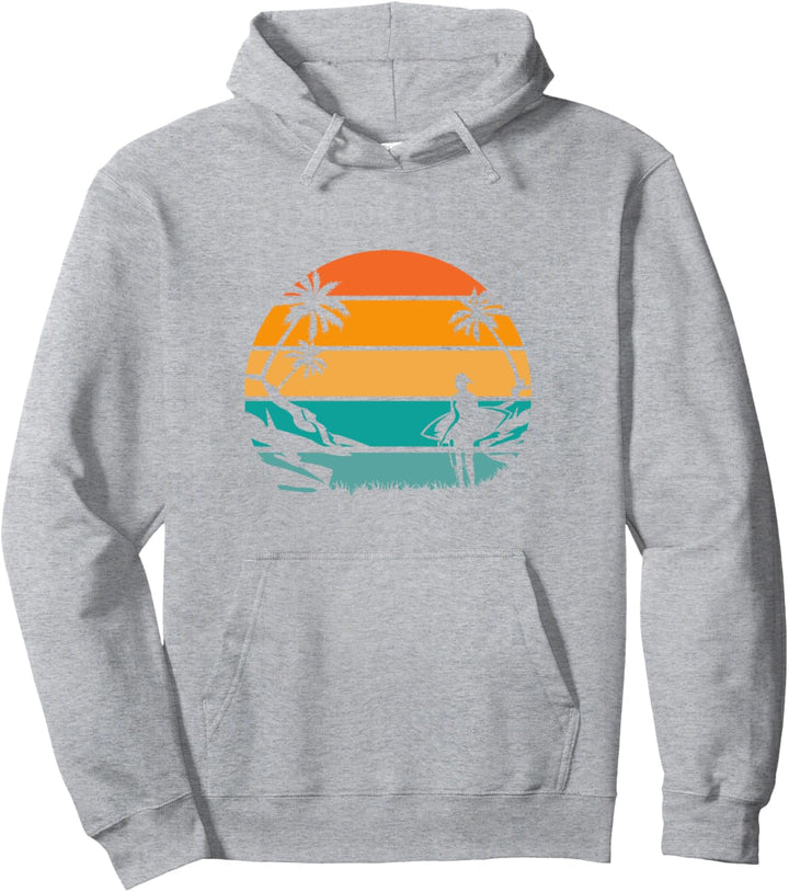 Surfer Spruch Geschenk Retro Look Surfing Geschenkidee für S Pullover Hoodie