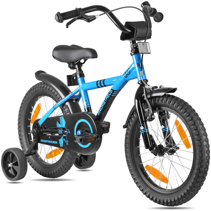 PROMETHEUS BICYCLES Kinderfahrrad 16 Zoll ab 5 Jahren - Kinder Fahrrad Mädchen Jungen Fahrrad Kinder