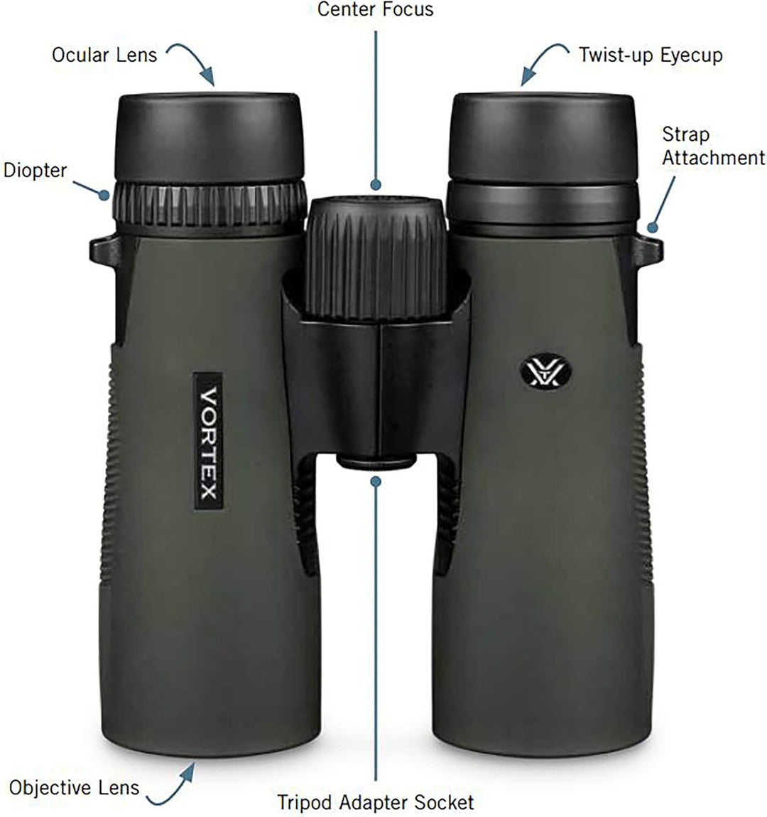 Vortex Diamondback HD 10x28 New, DB-211, Schwarz, 10x28