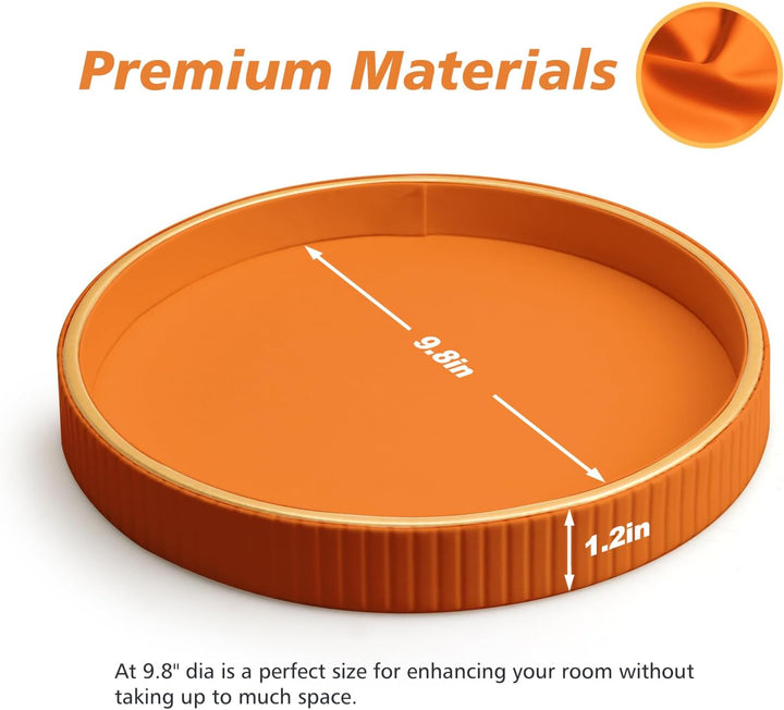 SANZIE Ledertablett, Schreibtisch-Aufbewahrung, Organizer, Premium-Serviertablett, dekoratives Table