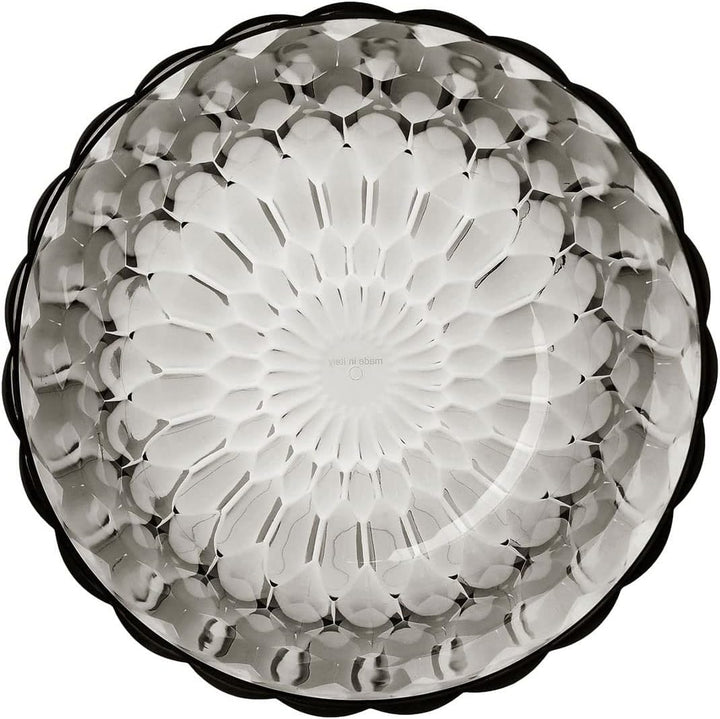 Kartell 1227V9 Vase Jelly, 25 x 23,5 cm, rauchgrau Vaso Fumè, Vaso Fumè