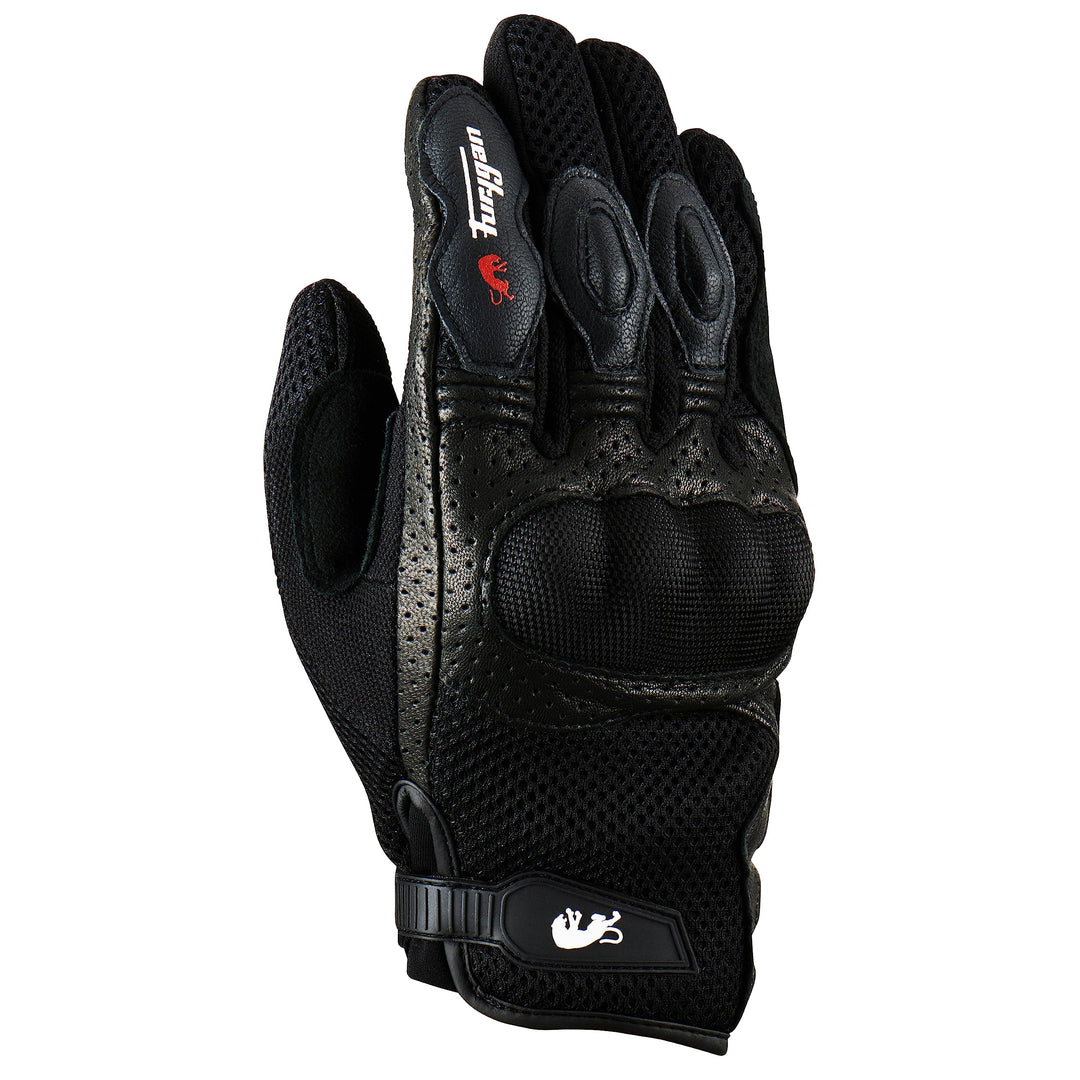 Furygan TD12 Lady MOTORRADHANDSCHUHE Radical,Urbain Schwarz XL, Schwarz XL