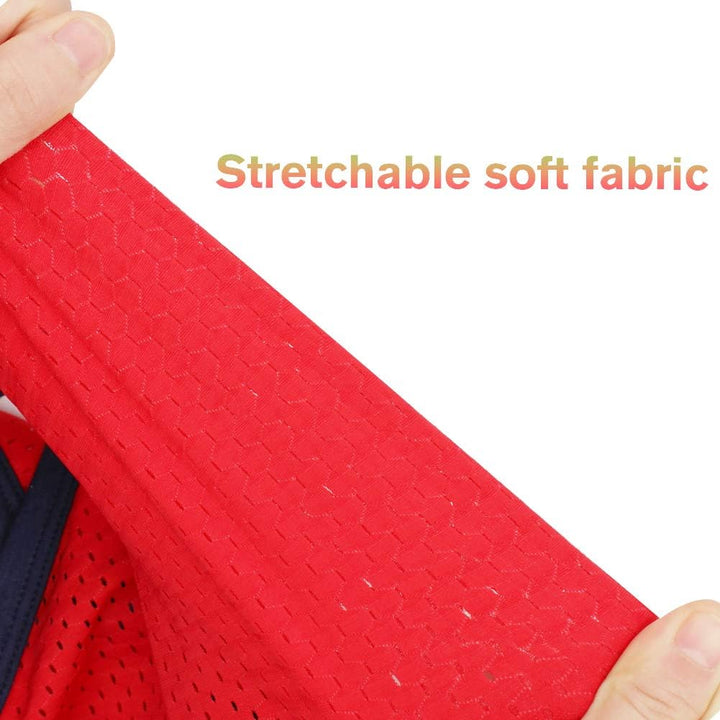 BSHETR Herren-Unterwäsche, Unterhosen Männer Slips, 3er-Pack, 5er-Pack, Netzstoff, niedrige Taille,