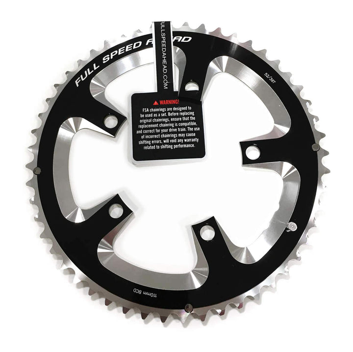 FSA Super Road N10/11 110BCD Kettenblatt, Grau, 110 x 50 t 110 S Argent, 110 S Argent