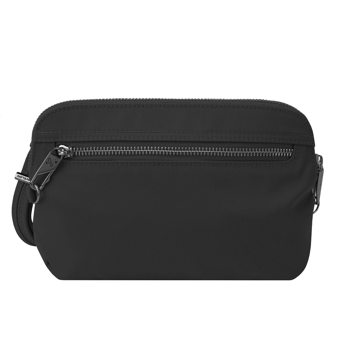 Travelon Damen Anti-theft Tailored Convertible Crossbody Clutch Umhängetasche Einheitsgrösse Onyx, E