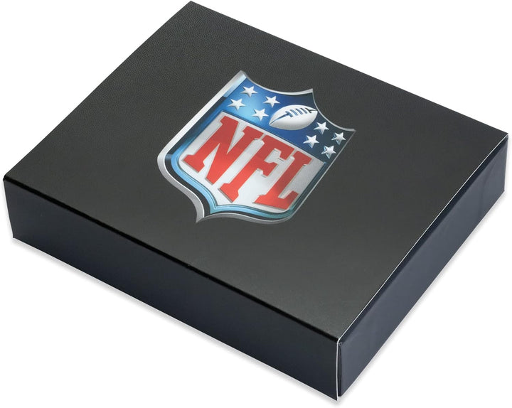 Rico Industries NFL Geldbörse mit Lasergravur, Braun New York Giants, New York Giants