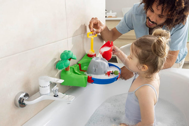 AquaPlay Sploshy Volcano Badewannenspielzeug mit Schaummaschine - Wasserspielzeug für Kinder ab 1,5