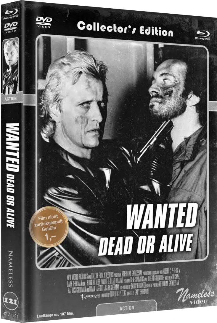 Wanted - Dead or Alive - Cover C - Mediabook ( Blu-Ray + DVD ) - Limited 333 Edition, Blu-ray
