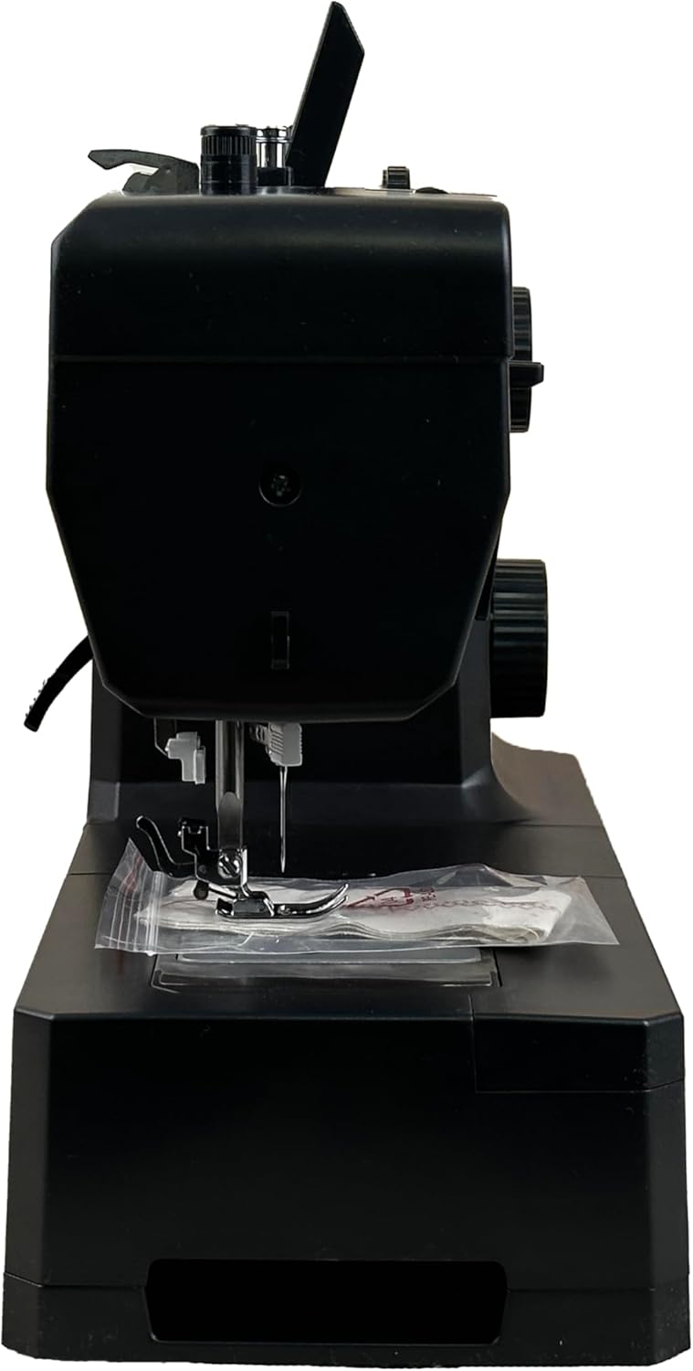 Jaguar SJ-34E Robuste Nähmaschine für dicke Stoffe | 34 Stiche | Elektronik | Erweiterungstisch | Au