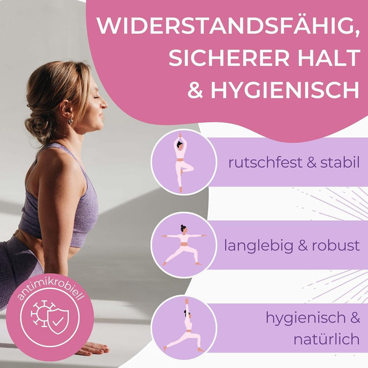 EMMAfit Kork Yoga Egg I 305 x 120 x 75mm I hochwertiges Yogaei aus Kork für Yoga-Übungen I hygienisc