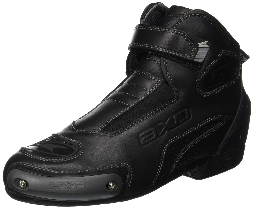 AXO MS2R0014-K00 Trigger Stiefel, Schwarz Medium Weiss, Medium Weiss