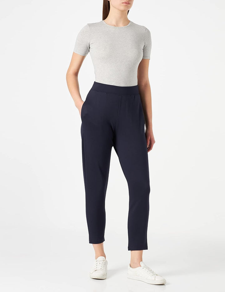 Nur Die 7/8 City-Jogger Relax & Go sportliche bequeme Freizeithose Stretch elastischer Bund verkürzt