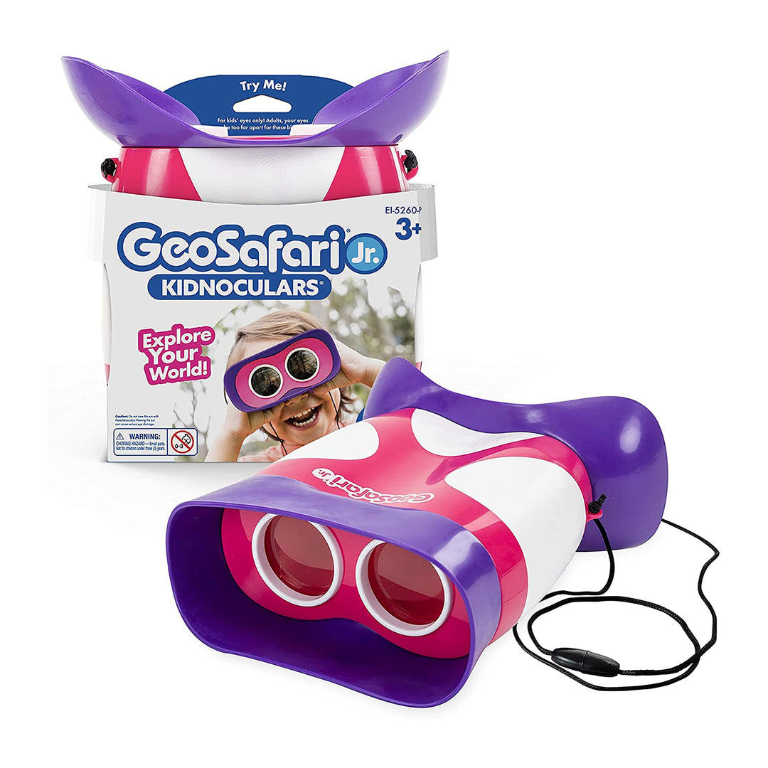 Learning Resources GeoSafari Jr Kidnoculars Kinderfernglas in Rosa Einzelbett, Einzelbett